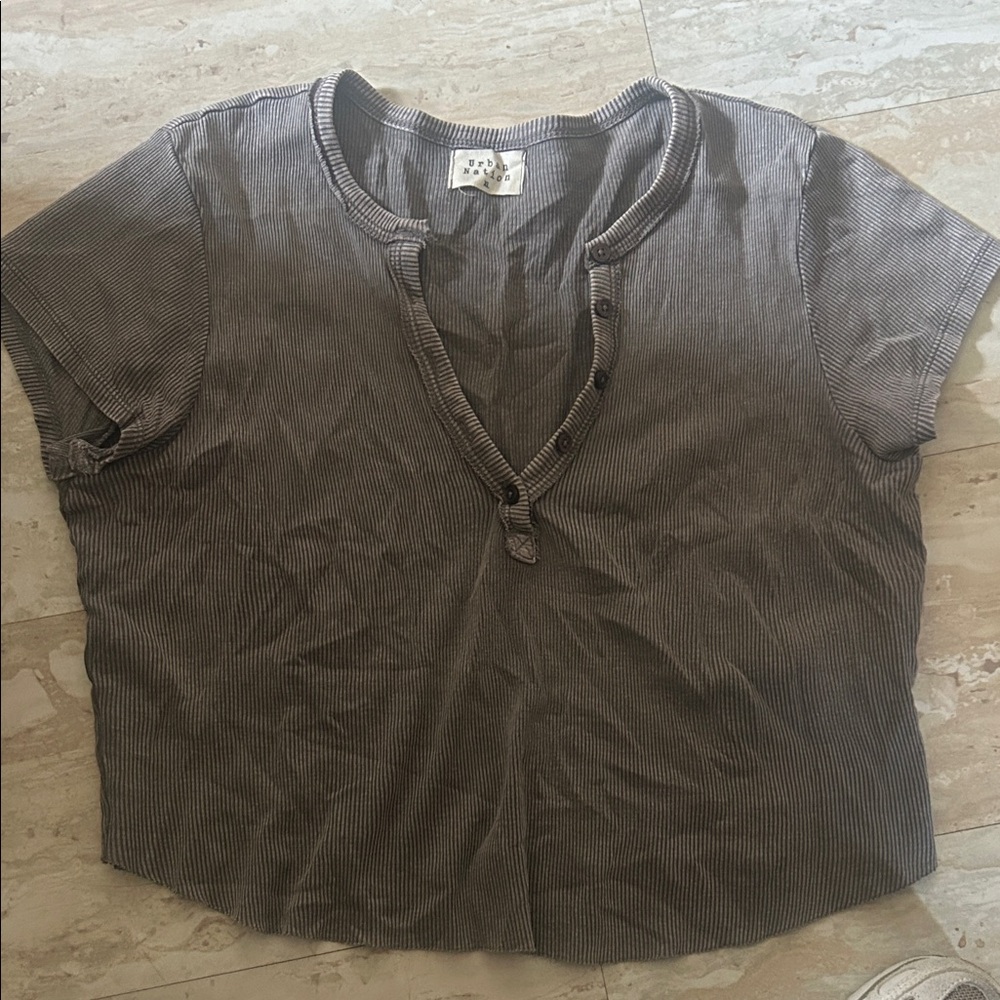 Charcoal Short Sleeve Women's Tee